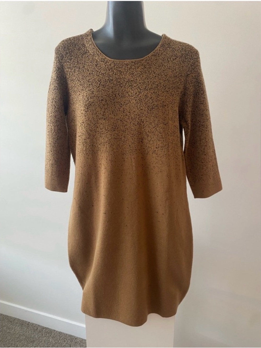 Cleo sweter dress with gold/ brown Ombre/  woman’s size Small - Picture 2 of 8